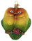 Old World Christmas Lovebirds Christbaumschmuck aus Glas