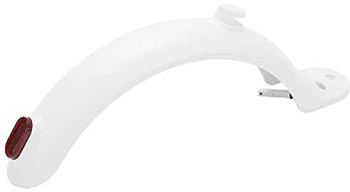 Kotflügel Hinten für M365/M365 PRO/1S/LITE/PRO2, Elektroroller Spritzschutz mit Haken und Rücklicht, Wasserdicht