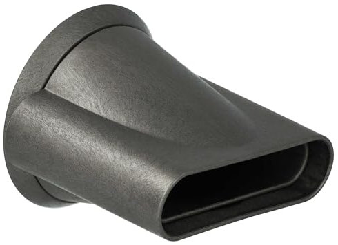 vhbw beccuccio lisciante sostituisce Dyson 967715-01 per phon, asciugacapelli - 6,8 x 6,7 cm, 54 g, grigio scuro