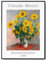 JOPRICO Claude Monet Kunstdruck - Sonnenblumen - Ausstellungsposter 30x40 cm