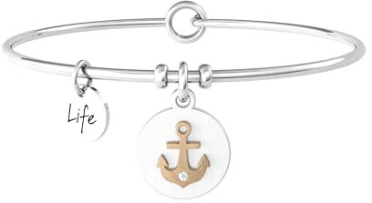 KIDULT - Bracciale rigido donna con ancora