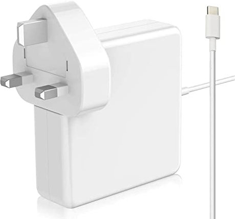 Mac Book Pro Charger UK-140W USB C Fast Charger, Mac Book Air Charger Power Adapter Compatible with USB C Port MacBook Pro, MacBook Air, iPad Pro & All USB C Device, Included USB C to C Cable