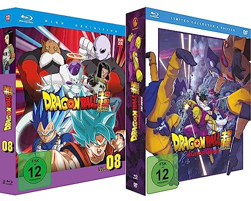 Dragonball Super - TV-Serie - Vol. 8 - [Blu-ray] & Dragon Ball Super: Super Hero - The Movie - [Blu-ray & DVD] Collector's Edition