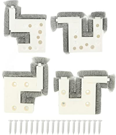 Blocco Serratura per Finestra per la Sicurezza dei Bambini e Antipolvere, Facile da Installare su Finestre a Doppia Anta (88 Tipo)