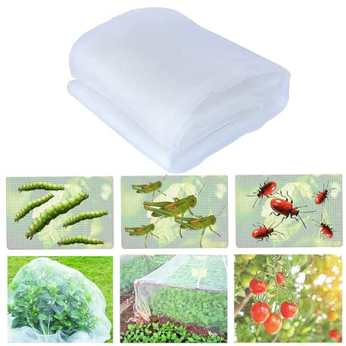 3x10m Gemüseschutznetz, Pflanzenschutznetz, Insektenschutznetz, Gartennetze, Kulturschutznetz, Vogelschutznetz, Gartennetz Von Schädlingen Fernhalten, Schutz Gemüse,Pflanzen,Blumen,Obst,Garten
