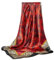 Silk Scarf Women Red Shawl Stain Neckerchief Head Wraps Leopard Thin Scarf Ladies Beach Shawl Vintage Painting Bridal Belt Chiffon Muslin Cloth Birthday gifts
