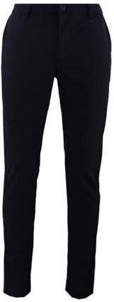 ALBERTO Slim Fit Hose ROB Performance Muster schwarz Größe W36 L34