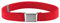 NestNook Kindergürtel, verstellbare Gürtel für Jungen und Mädchen, elastische Stretchgürtel mit silberner quadratischer Schnalle (Rot)