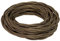 FANTON cavo elettrico tessile colore marrone treccia seta 5mt 3G1.5 filo rivestito in tessuto vintage stile retrò per lampadari applique 93868-05
