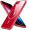 Hülle Kompatibel für iPhone SE 2020, iPhone SE 2022 Hülle iPhone 8/7 Hülle, Magnetisch Handyhülle iPhone SE 2/3 mit HD Schutzfolie Glas für MagSafe Schutzhülle iPhone SE 2022 Case (Rot)