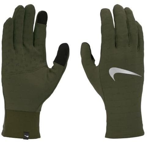 Nike M Sphere 4.0 RG 360 Laufhandschuhe Männer in der Farbe medium Olive/medium Olive/Silver, Größe: XL, N.100.2980.203.XL