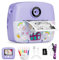 Appareil Photo Instantané Enfant, Appareil Photo Numérique avec Papier d'impression & Carte TF 32G, Video, Cadeau Jouet pour 3-14 Ans Filles Garçons de Noël Anniversaire ﻿(Violet)