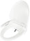 KiwiHood Smart Bidet - Sedile WC elettrico con pannello di controllo laterale, ugello autopulente in acciaio inox, sedile riscaldato regolabile