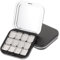 WOONEKY 2pcs Eyeshadow Palette Empty Makeup Tray for Sturdy Design for Blush Eyeshadow Highlighter Storage Present for Women