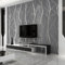 Swehooirt Grey Wall Paper Roll Living Room Boys Bedroom Wallpaper for Adults Silver Glitter Textured Wallpaper Hallway and Stairs Feature Wall