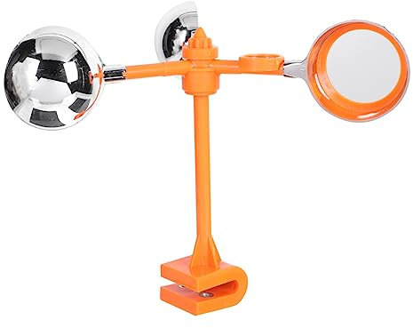 BCOATH 2 Piezas De Aves De Viento Aviario De Aves Aire Dispositivos De Aves Espantapájaros Molinillos De Aves Hilanderos De Viento De Juguete Paloma El Plastico Orange