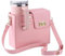 GSenhui Stanley Cup Bag Purse, Stanley Cup Holder Water Bottle Bag with Shoulder Strap Outdoor Portable Crossbody Bag for Stanley Cup (Pink)