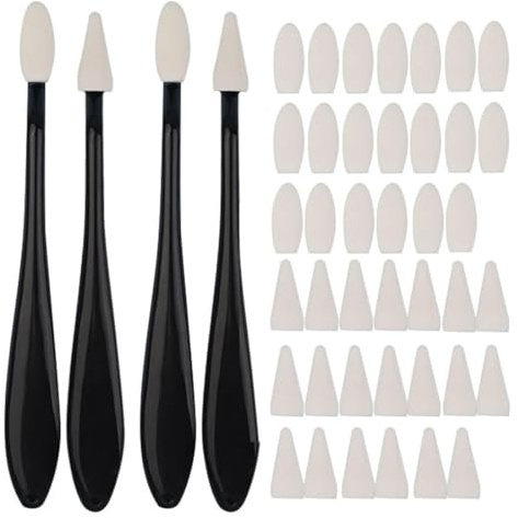 ZORVUJI 4 Stück Sketch Wiping Pen, Erase Schwamm Tool, Sketch Wischer, Sketch Paper Wiper, Sketch Trimmer Set mit 40 Ersatzköpfer, Künstlerbedarf, für Malen und Skizzieren