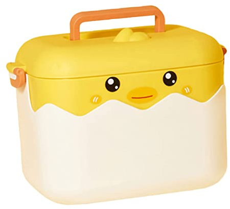 GRADENEVE Multifunktions-medizinbox Bezaubernder Medizinbehälter Tragbarer Medizinkoffer Mit Griff Großes Fassungsvermögen Leicht Zu Öffnen Schließen Für Zuhause Und Reisen