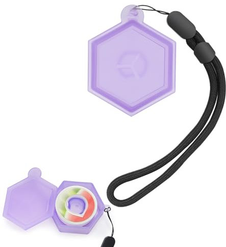 XTQFH Air Pods Aufbewahrung Pod Case Aufbewahrungsbox Geschmack Pods Alle Sorten Für Air-Up Duft-Pod/Aroma-Pod sicheren Lagerung von Aroma-Boxen BPA-freie(Lila)
