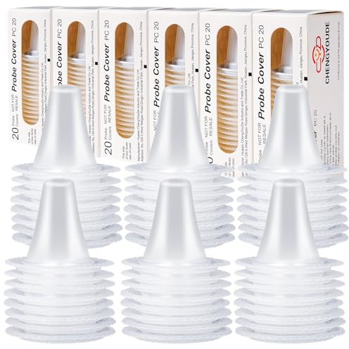 500 Pcs Ear Thermometer Probe Covers,Refill Caps Thermometer Covers for All Braun Thermometer Models and Various Types of Digital Thermometers