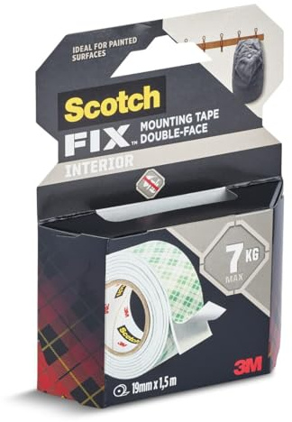 Scotch Doppelseitiges Montageklebeband, 15 m