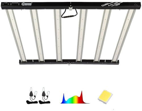Lucius 720W LED Grow Light with LM281B Diodes, Full Spectrum Plant Grow Lamp for Indoor Plants,2088μmol/s, 2.9μmol/J, 5x5ft Coverage, Dimmable 0–100%, 240V, Ideal for Hydroponics, Greenhouse