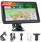 7 Inch Sat Navs for Cars, Truck, 7in HD GPS Navigation with UK Europe Maps, Lifetime Free Updates, Satnav support Postcode Search, Voice Guidance, Speed Camera Alert, Lane Guidance Assist, POI