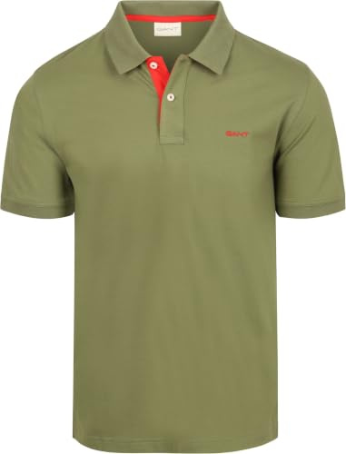 GANT REG Contrast Pique SS Polo - XXL