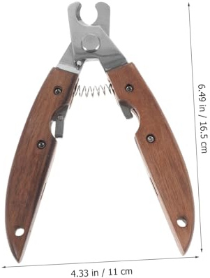 JOINPAYA Coupe Ongles pour Animaux Ergonomique à Lusure Tondeuse Sécurisée pour Griffes de Chat et Chien Outil de Toilettage Pratique pour Petits Animaux