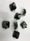 CHIODI ORNAMENTALI - CHIODO ORNAMENTALE FERRO NERO QUADRATO mm20X20 DOPPIA PUNTA GHIDINI PZ 50