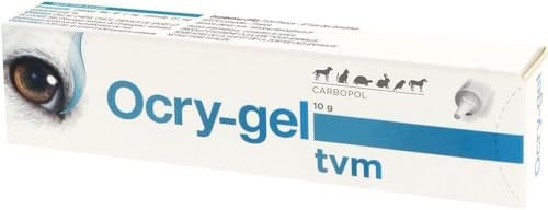TVM Ocryl-Gel | 10 g | Augenpflege für Hunde, Katzen, Pferde und Exoten | Kann zur Stabilisierung der wässrigen Schicht des Tränenfilms beitragen | Ideal bei trockenen Augen