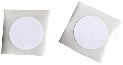 NXP ICode SLIX2 Aufkleber-Etikett, ISO/IEC 15693 HF Durchmesser 25 mm, RFID-Bibliotheksetiketten (20)