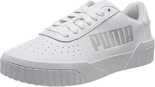 PUMA Damen Cali Statement WNS Fußballschuhe, Weiß White Black
