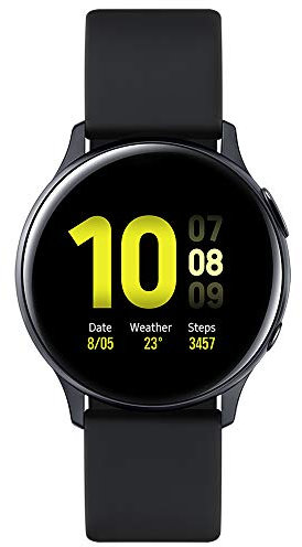 SAMSUNG Galaxy Watch Active 2, R820, Nero, Aluminum, 44mm