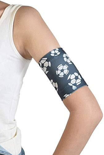 Dia-Band KIDS, armband for CGM Freestyle Libre, Medtronic, Dexcom or Omnipod - Comfortable and reusable diabetic armband for glucose sensor. (J.XS (17-20cm))