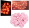 Rose Blume Lichterketten - 3 Meter 20LED USB Künstliche Blumen Lichterketten Rose Lichterkette für Valentinstag Hochzeitstag Geburtstagsfeier Schlafzimmer Dekoration(Rosa)