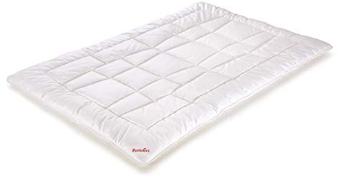 PARADIES Bettdecke 155x220 cm - Vida Bio Winterdecke mit Lyocell, Öko-Tex 100 Klasse 1, Steppdecke