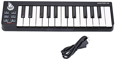 Tragbare Klavier 25 Tastatur MIDI Controller Drum Pad 25 Taste Electronic Piano MIDI Tastaturregler