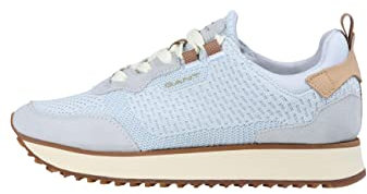 GANT FOOTWEAR Damen BEVINDA Sneaker, Light Blue, 38 EU