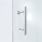 AQUALAVOS Tirador de puerta de ducha de acero inoxidable para puerta de ducha, 130 mm, distancia entre orificios