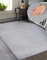 Mia´s Teppiche Luna kuschelig Warmer Fellteppich, weich und elegant, waschbar und Fußbodenheizung geeignet, Öko-Tex Zertifiziert, Grau, 160 x 220 cm