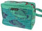 MoreThanHip Yindee Kulturtasche zum Aufhängen - Fisch Grün - Kulturbeutel Damen und Herren aus Recycelten Zementsäcke Kosmetiktasche Make Up Tasche Organizer Reisetasche - 27 x 19 x 11 cm