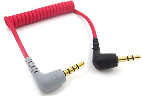 DAGIJIRD Câble TRS mâle vers mâle 3,5 mm pour microphone RODE Videomic Pro+/VideoMic GO