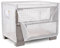 HEMMDAL Gitterbox-Abdeckhaube Mesh | HxBxT 95 x 125 x 85 cm | Transparent | 160 g/m² | für alle gängigen Euro-Gitterboxen, Aufsatzrahmen, Palettenstapel | reiß- und wetterfeste Abdeckplane