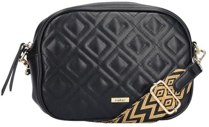 Rieker Damen H1500 Handtasche, Schwarz