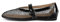 L37 - Ballerina Shoes for Women Spend My Day, Women's Ballet Flats & Pumps, Handmade Ballet Flats for Women, Leather Flat Shoes for Women, Comfortable and Elegant - Black