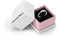 Pandora Timeless Women's Sterling Silver Clear Three-Stone Ring, Size 60, With Gift Box