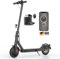 E Scooter mit Straßenzulassung, ABE Elektroroller Belastung bis 120kg, 30 km Reichweite, LED, 20km/h, 350W Motor, 8,5 Zoll Wabenreifen,Duales Bremssystem E Roller für Erwachsene (Doppelfederung)