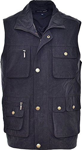 R G Clothing Mens Fishing,Hunting,Hiking,Traveling Lightweight Body Warmer Gilet Windproof Showerproof Multy Pockets Gilet Jacket